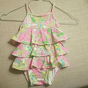 Lilly Pulitzer Infant Swimsuit - like new!